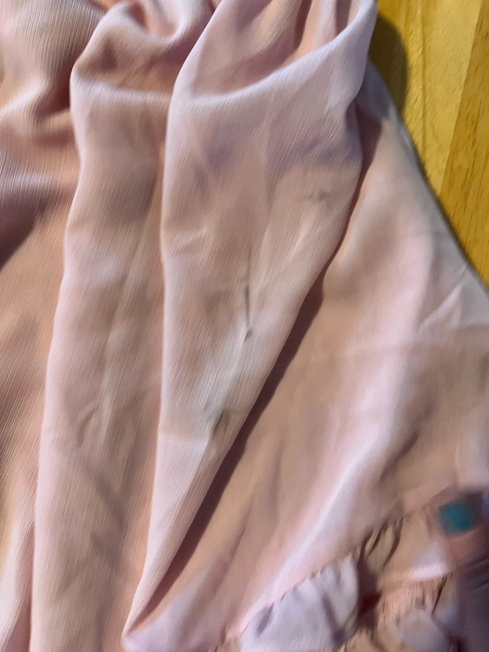 J. Crew Dusty Rose Ruffle Blouse